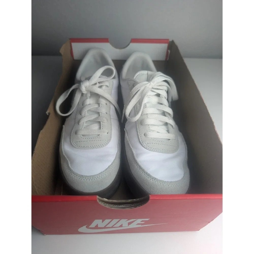 Nike Killshot 2 White/Gray Suede Sneakers Men's 6Y / Women's 7.5 EU 38.5